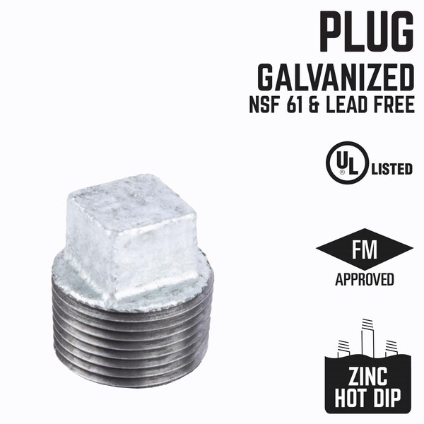 PLUG 1/8 GLV IRON